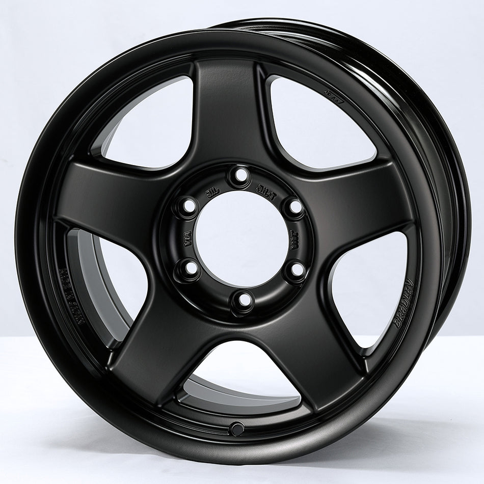 Bradley V - 17x7J - 5x114.3 - ET: 45 (Matte Black)