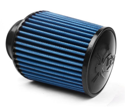 Injen AMSOIL Ea Nanofiber Dry Air Filter - 8 1/2 Oval Filter 9 1/2 Base / 6 1/4 Tall / 8 Top Universal - X-1023-BB