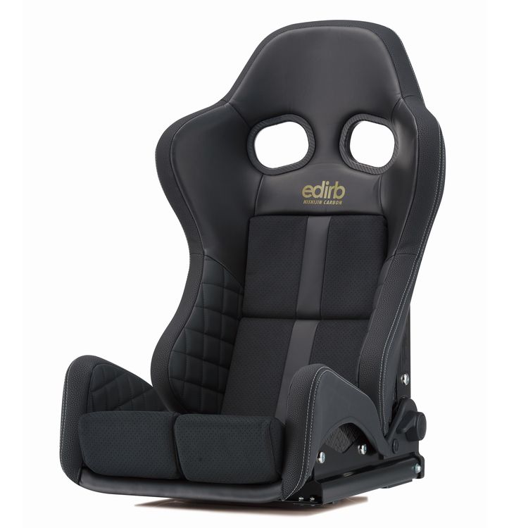 Edirb 161 Nishijin Carbon Reclinable Seat - Carbon - Black-G61NC1 - Rzcrewgarage