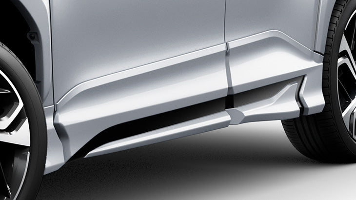Modellista ELEGANT ICE STYLE Side skirt Painted - Toyota - Yaris Cross MXPB10 - MSD44-52007-C0 - Rzcrew Garage