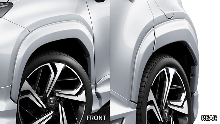 Modellista ELEGANT ICE STYLE Fenders Painted - Toyota - Yaris Cross MXPB10 - MSD15-52001-C0 - Rzcrew Garage