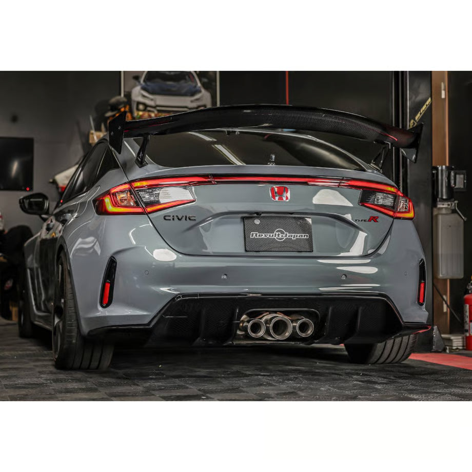 Result Japan GT Wing (Clear Coat Finish) - Honda - Civic Type R FL5 - RJ-FL5GTW-FRPP - Rzcrew Garage