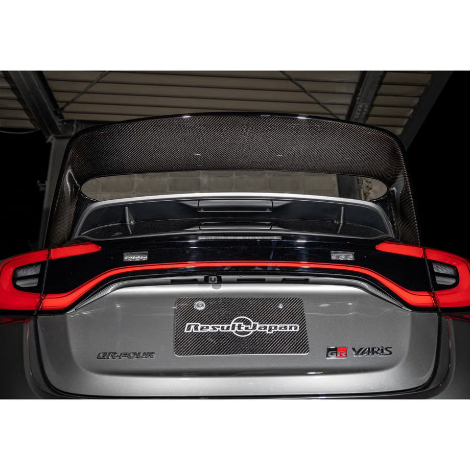 Result Japan Rear wing (Carbon) - Toyota - Yaris GR GXPA16 - RJ-GXPA16GTW-CFRPP - Rzcrew Garage