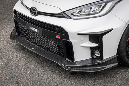 Sard - FRONT HALF SPOILER Gen1 FRP Carbon fiber (clear coated) - Toyota - Yaris GR GXPA16 Prior Facelift - Default Title 81212 - Rzcrew Garage