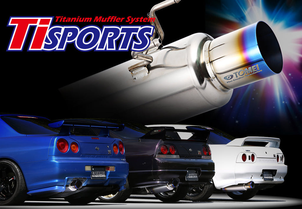 Tomei Ti SPORTS TITANIUM MUFFLER - Nissan - Skyline GT-R BNR32 - 442001