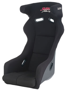 Juran GTX600 JURAN Logo Fixed Bucket Seat - Frp - Black-GTX600-FRP-BK-J - Rzcrewgarage