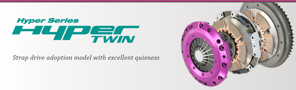 Exedy Hyper Twin Clutch Kit - Nissan - Fairlady Z RZ34 NT02SD - Rzcrewgarage