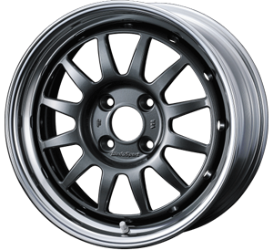 WedsSport Racing - 15x6.5J - 4x100 - ET: 27-38 (White) - 4x100 - Racing-15x6.5-4x100-ET27-38-W