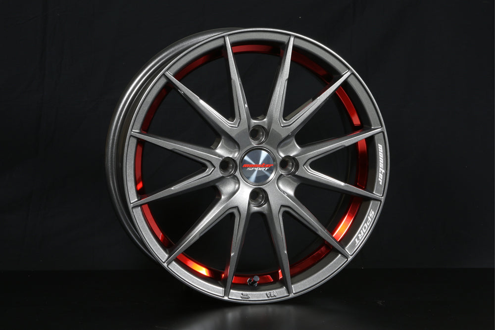 Monster Sport VX12S - 15x5.0J - 4x100 - ET: 45 (Gray Metallic)