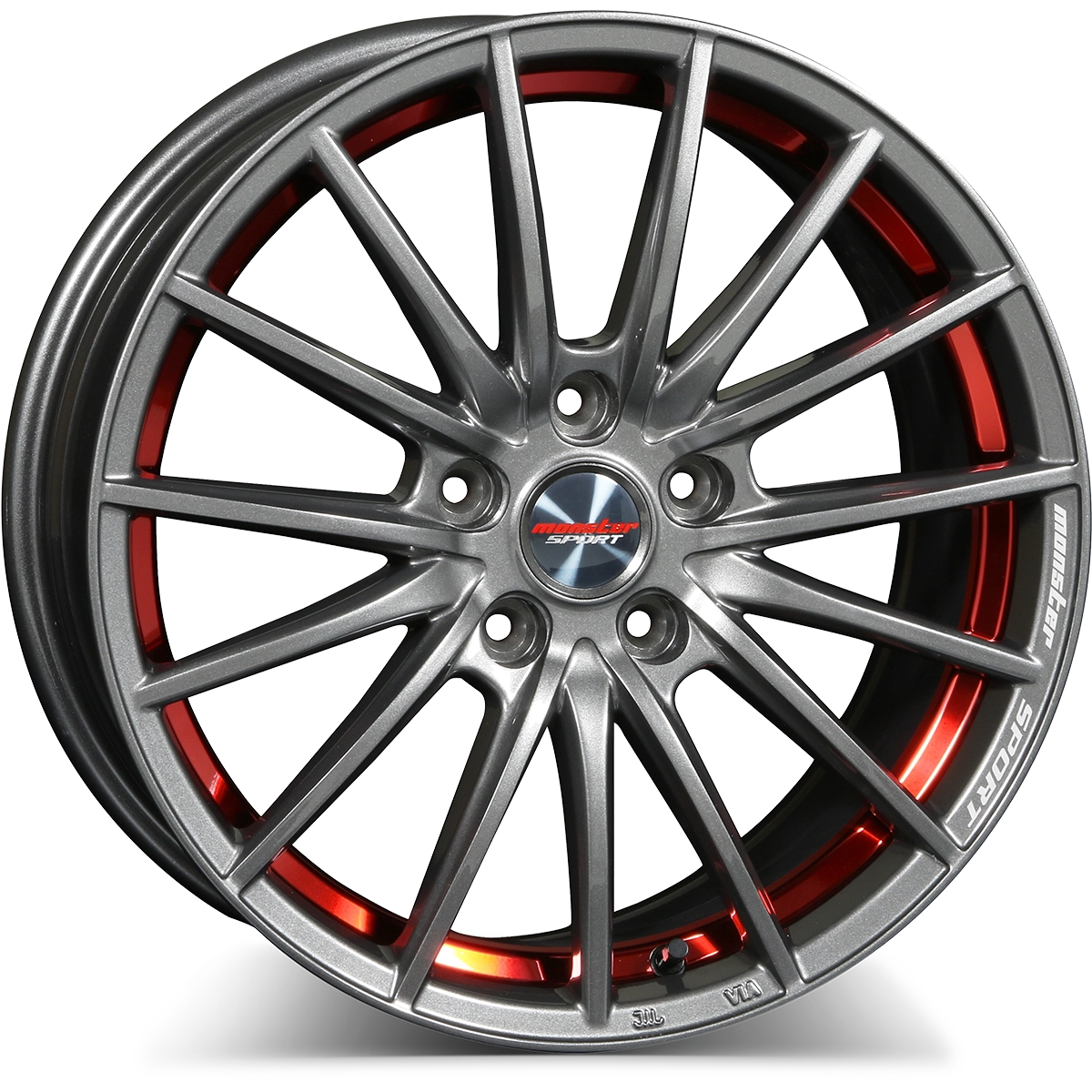 Monster Sport VX15S - 17x7.5J - 5x114.3 - ET: 48 (Gray metallic)