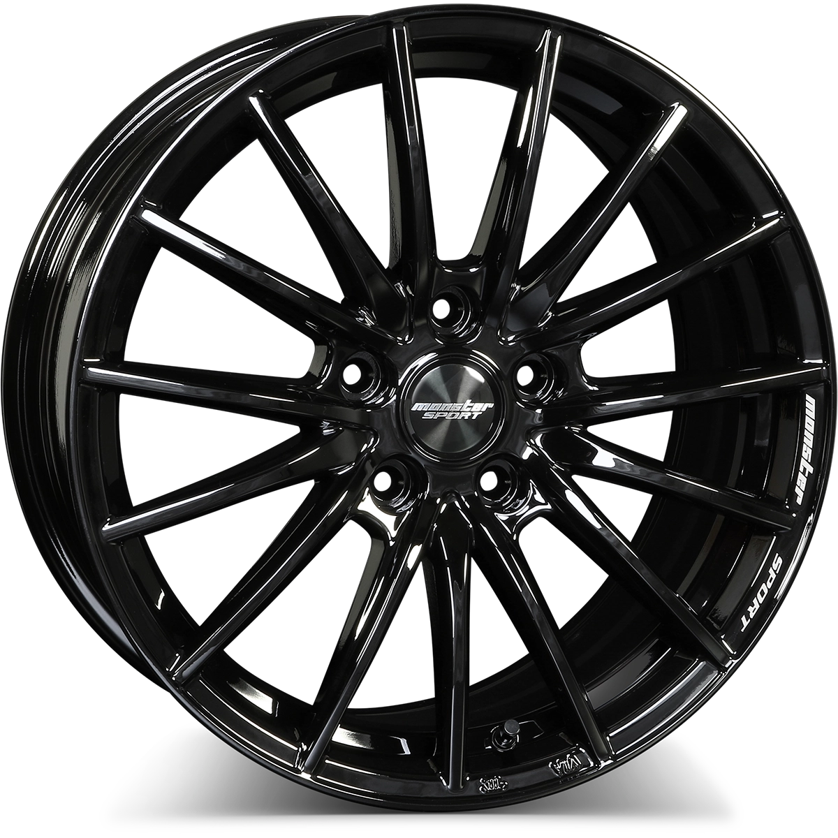 Monster Sport VX15S - 17x7.5J - 5x114.3 - ET: 48 (Gloss Black)