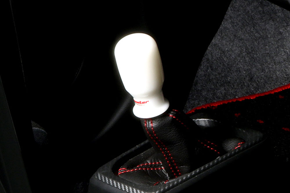 Monster Sport - Shift Knob B Type White Suzuki Jimny Sierra / Swift / Alto Works-831126-7350M - Rzcrewgarage