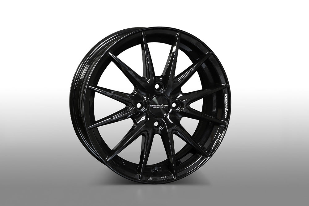 Monster Sport VX12S - 15x5.0J - 4x100 - ET: 45 (Gloss Black)