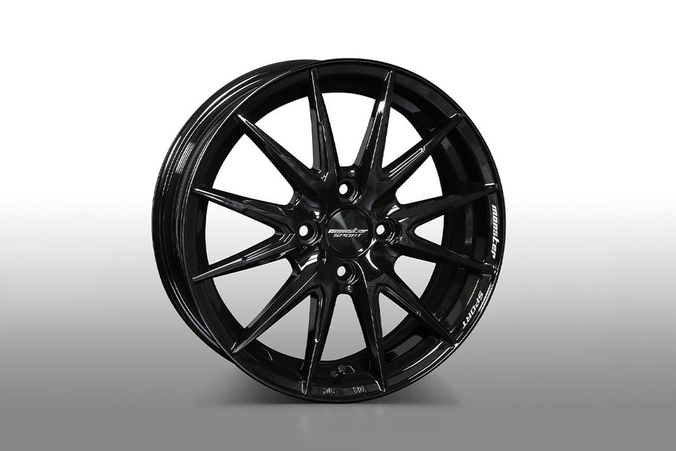 Monster Sport VX12S - 15x5.0J - 4x100 - ET: 45 (Gloss Black)