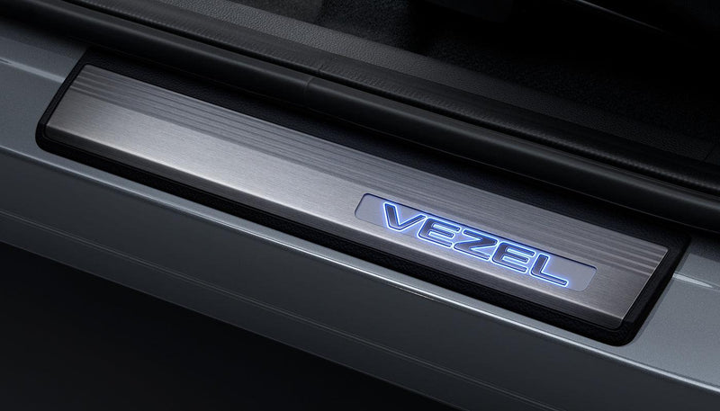 Genuine Honda Parts - Honda Acces Side Step Garnish LED Blue - Honda - Vezel RV3/RV4/RV5/RV6 - 08E12-3M0-B02 - Rzcrew Garage