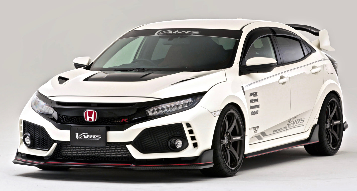Varis - Arising-I Front Lip Spoiler - Honda - Civic Type R FK8 - VAHO013C - Rzcrew Garage