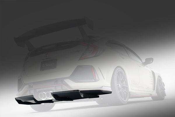 Varis - Arising-II Rear Half Carbon Diffuser - Honda - Civic Type R FK8 - Default Title VAHO-016H - Rzcrew Garage