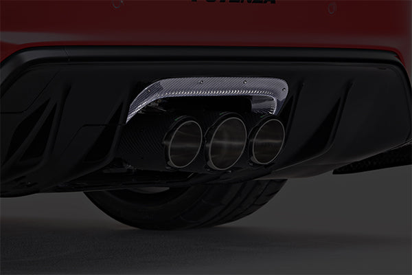 Varis - ARISING-1 EVO - CARBON EXHAUST HEAT SHIELD - Honda - Civic Type R FL5 - VAHO-110 - Rzcrew Garage
