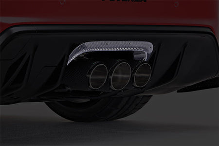 Varis - ARISING-1 EVO - CARBON EXHAUST HEAT SHIELD - Honda - Civic Type R FL5 - VAHO-110 - Rzcrew Garage