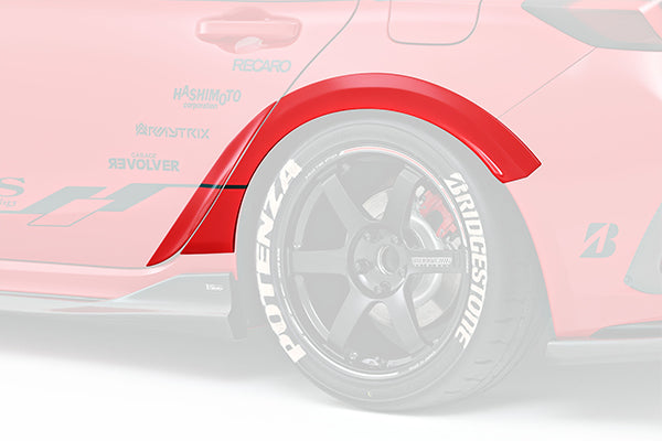 Varis - ARISING-II S-Tai for street - FRP REAR FENDER TRIM (L/R 4pcs) - Honda - Civic Type R FL5 - Default Title VAHO-104 - Rzcrew Garage