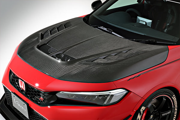 Varis - ARISING-II S-Tai for street - CARBON+ COOLING BONNET (Clear painted) - Honda - Civic Type R FL5 - Default Title VBHO-111 - Rzcrew Garage