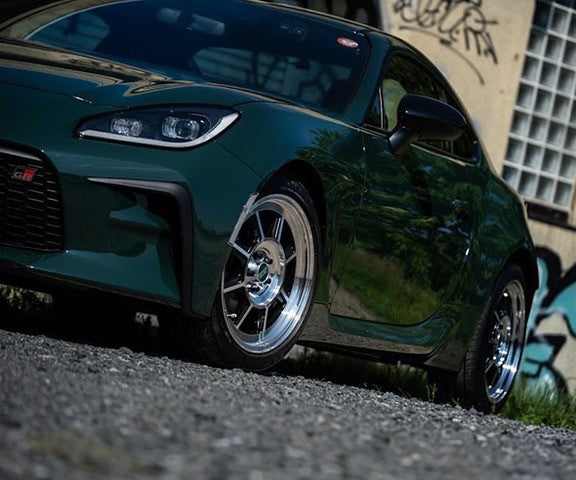 Hayashi Racing Type STL - 17x7J - 5x100 - ET: 45 (Silver) - 5x100 - TypeSTL1775x10045-S