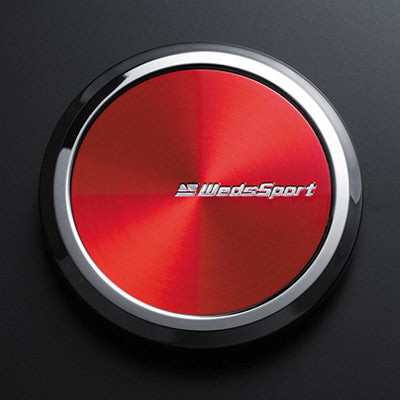 WedsSport - FLAT CENTER CAP for SA-52R (Red) - RZCrewGarage