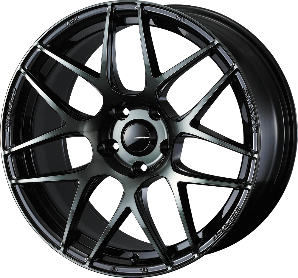 WedsSport SA-27R - 19x8.5J - 5x114.3 - ET: 35 (Platinum Silver Black) - 5x114-3 - 74471