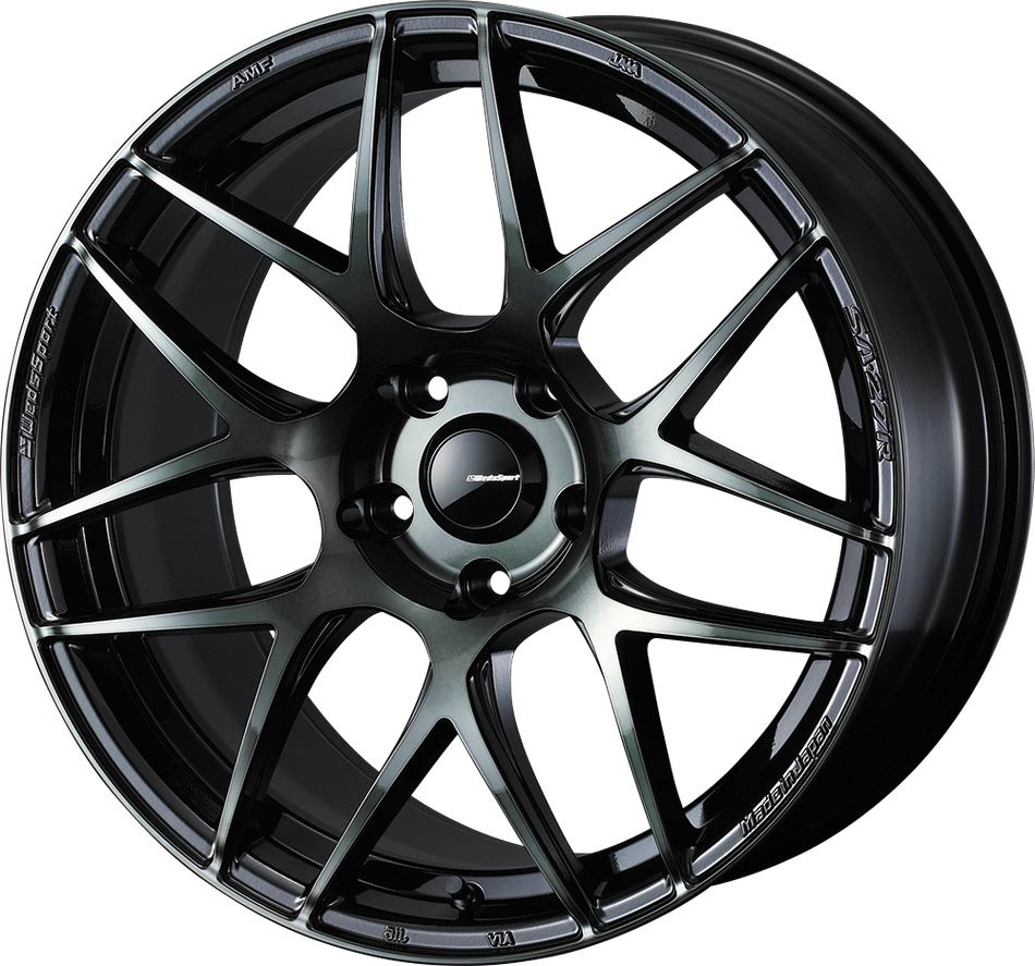 WedsSport SA-27R - 19x8.5J - 5x114.3 - ET: 45 (Metal Black/F) - 5x114-3 - 74485
