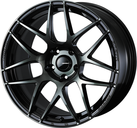 WedsSport SA-27R - 19x8.5J - 5x114.3 - ET: 45 (Platinum Silver Black) - 5x114-3 - 74474