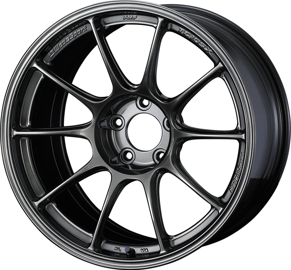 WedsSport TC105X - 18x9J - 5x100 - ET: 45 (Titanium) - 5x100 - 74241