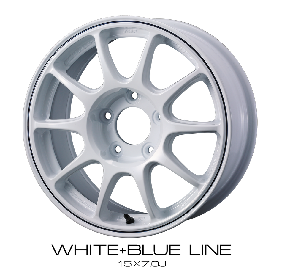 WedsSport TC105X GRAVEL - 15x6.5J - 4x100 - ET: 40 (White blue line) - 4x100 - 74119