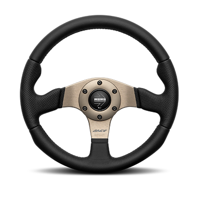 Momo - Race 2.0 Steering Wheels - 3 Spokes Leather - 320mm-R-2 - RZCrewGarage