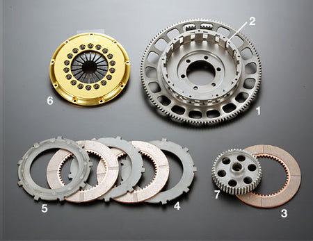 OS Giken - R3A Triple Disc Clutch - Mazda - RX-7 FD3S All Type R3A-FD3S All Type - Rzcrewgarage