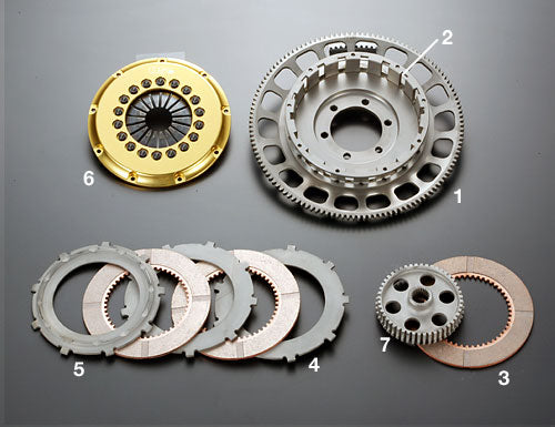 OS Giken - R3A Triple Disc Clutch - Mazda - RX-7 FD3S All Type R3A-FD3S All Type - Rzcrewgarage