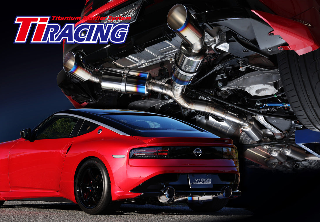 Tomei Ti Racing Titanium Muffler - Nissan - Fairlady Z RZ34 - 441006