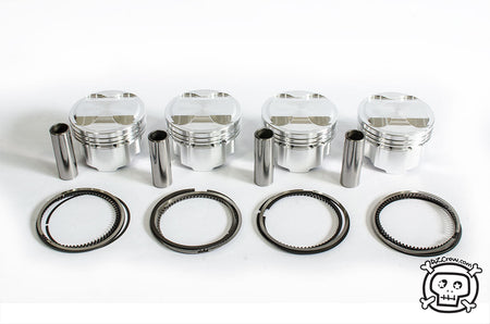 Rzcrew Racing - Forged Pistons 81mm - 8:5 to 15:0 Compression Ratio - Honda - R20A