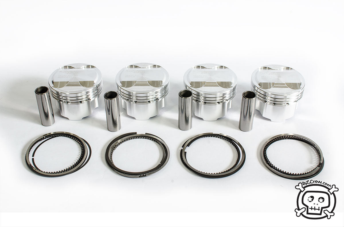 Rzcrew Racing - Forged Pistons 78mm - 8:5 to 15:0 Compression Ratio - Mazda Miata NA6 B6