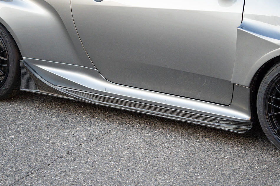 Sard - GT1 SIDE STEP Carbon fiber (clear coated) - Toyota - Yaris GR GXPA16 - 81224 - Rzcrew Garage