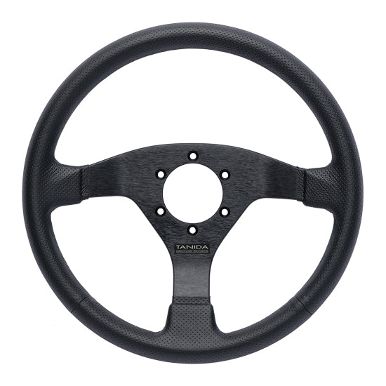 Juran - Speed 320D w/o Centerline Steering Wheels - 3 Spokes Leather 350mm - FLAT Dish - 363930 - RZCrewGarage