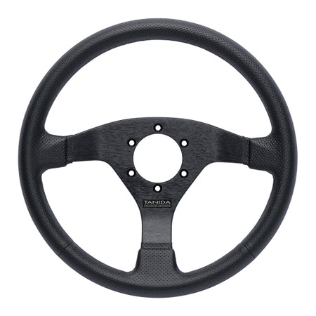 Juran - Speed 320D w/o Centerline Steering Wheels - 3 Spokes Leather 350mm - FLAT Dish - 363930 - RZCrewGarage
