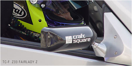 Craft Square - TCA-N1 Carbon Mirrors - Mitsubishi - Lancer Evolution CT9A Evo 7/8/9 - TCA-N1-BNS CT9A - Rzcrew Garage
