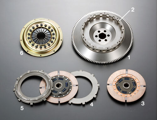 OS Giken - TS2AD Twin Disc Clutch - Nissan - Skyline HR30 TS2AD-HR30 - Rzcrewgarage