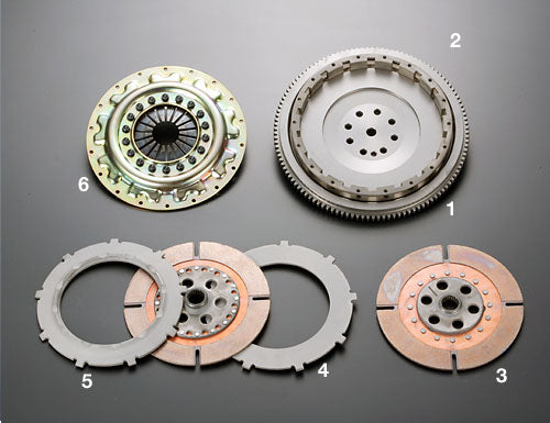 OS Giken - TS2C Twin Disc Clutch - Mitsubishi - GTO Z16A TS2C-Z16A - Rzcrewgarage