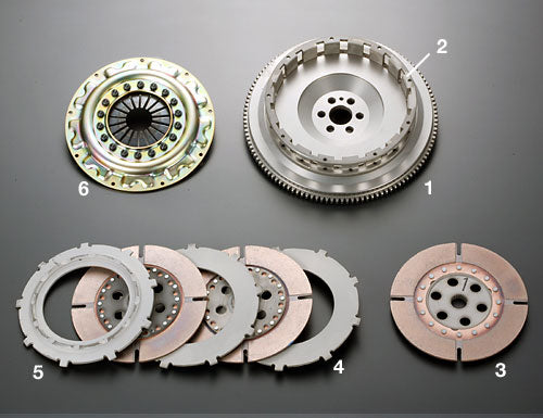 OS Giken - TS3B Triple Disc Clutch - Nissan - Skyline GT-R BCNR33 TS3B-BCNR33 - Rzcrewgarage