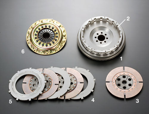OS Giken - TS3BW Triple Disc Clutch - Toyota - Supra MA70 TS3BW-MA70 - Rzcrewgarage