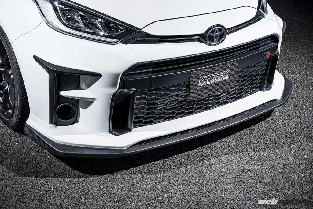 Voltex - Front Half Spoiler Wet Carbon - Toyota - Yaris GR GXPA16 - YF-WC - Rzcrew Garage