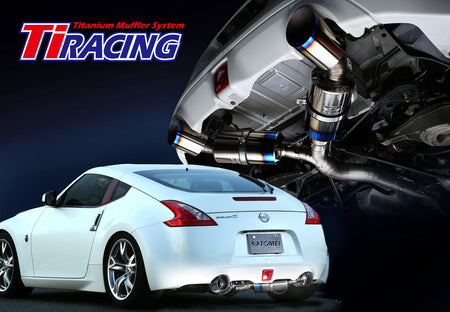 Tomei Ti Racing Titanium Muffler - Nissan - Fairlady Z Z34 - 441005