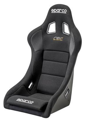 Sparco Rev II Black Fixed Bucket Seat - Frp - Black-008142FNR - Rzcrewgarage