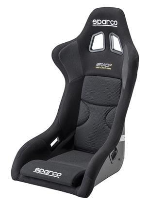 Sparco Evo II Black Fixed Bucket Seat - Frp - Black-008008RNR - Rzcrewgarage